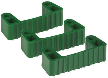 CLIPS CAOUTCHOUC DE RECHANGE SUPPORTS 1011 ET 1013 VERT X3