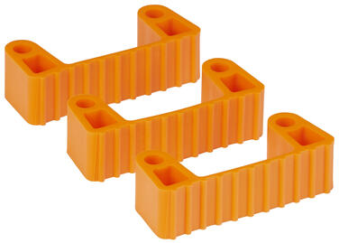 CLIPS CAOUTCHOUC DE RECHANGE SUPPORTS 1011 ET 1013 ORANGE X3