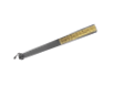 BROSSE À VÊTEMENT EN BOIS POILS NATURELS GRIS 38CM X50