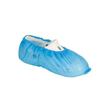 SURCHAUSSURE POLYÉTHYLÈNE 30µ 41CM BLEU X50