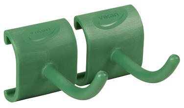 CROCHET POUR RAIL CHARIOT HYGO VERT X2