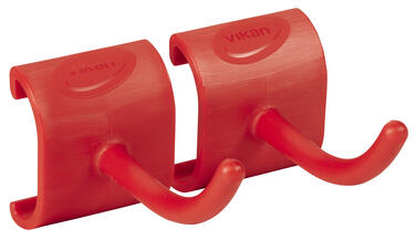 CROCHET POUR RAIL CHARIOT HYGO ROUGE X2