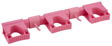SUPPORT MURAL HYGIENIQUE HI-FLEX 42CM ROSE