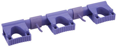 SUPPORT MURAL HYGIENIQUE HI-FLEX 42CM VIOLET