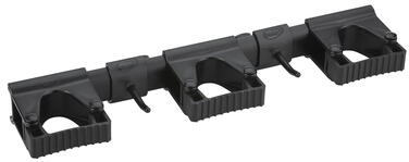 SUPPORT MURAL HYGIENIQUE HI-FLEX 42CM NOIR
