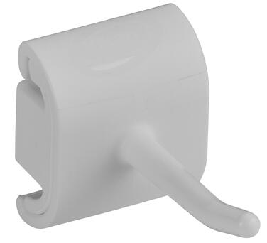 SUPPORT MURAL HYGIENIQUE MODULE CROCHET SIMPLE 41MM BLANC