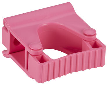 SUPPORT MURAL HYGIENIQUE MODULE CLIP GRIP 82MM ROSE