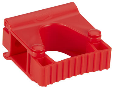 SUPPORT MURAL HYGIENIQUE MODULE CLIP GRIP 82MM ROUGE