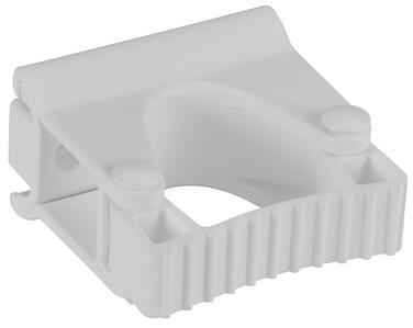SUPPORT MURAL HYGIENIQUE MODULE CLIP GRIP 82MM BLANC