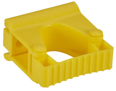 SUPPORT MURAL HYGIENIQUE MODULE CLIP GRIP 82MM JAUNE