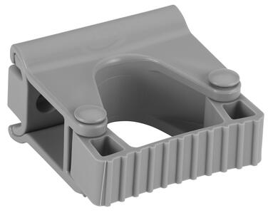 SUPPORT MURAL HYGIENIQUE MODULE CLIP GRIP 82MM GRIS