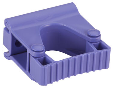 SUPPORT MURAL HYGIENIQUE MODULE CLIP GRIP 82MM VIOLET