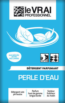 NETTOYANT SOLS PARFUMANT LE VRAI PERLE D'EAU 16ML CX125