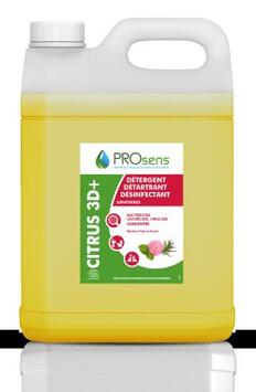 DETARTRANT DESINFECTANT CITRUS 3D+ ECOCERT 5L