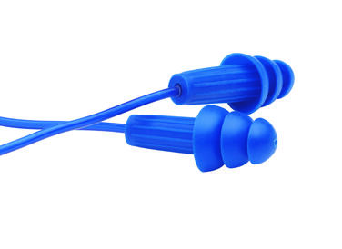 BOUCHONS D'OREILLES CORDÉS RÉUTILISABLES ET DÉTECTABLES AU MÉTAL H20 JACKSON SAFETY BLEU X100 PAIRES