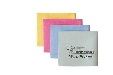 LAVETTE MICROFIBRE MICRO-PERFECT 33X37CM JAUNE X5