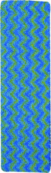 FRANGE DE LAVAGE MICROFIBRE Ø50CM BLEU/JAUNE