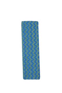 FRANGE DE LAVAGE MICROFIBRE EMR30 A POCHES 45CM BLEU/JAUNE