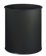 CORBEILLE A PAPIER 15L NOIR
