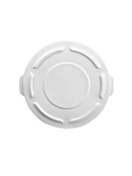 COUVERCLE BLANC POUR POUBELLE ROND 75L