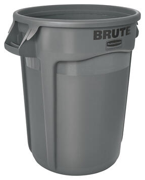 CONTENEUR BRUTE ROND 121L GRIS