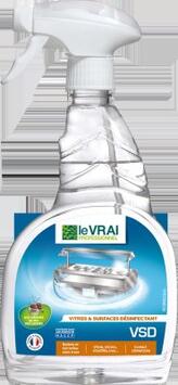 NETTOYANT DESINFECTANT VITRES ET SURFACES VSD 750ML