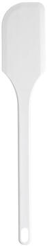 SPATULE PLATE BISEAUTÉE EXOGLASS BLANC 35 CM