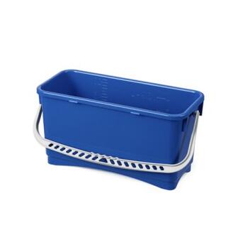 SEAU 20L RECTANGULAIRE BLEU TECHLINE