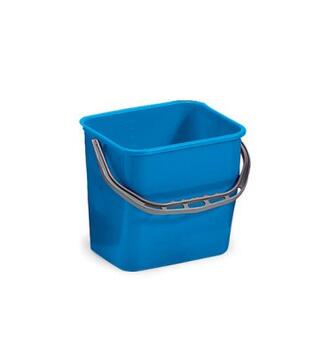 SEAU 12L RECTANGULAIRE BLEU