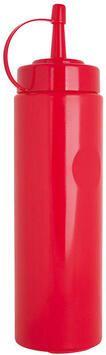FLACON VERSEUR SOUPLE EN POLYÉTHYLÈNE 35 CL ROUGE