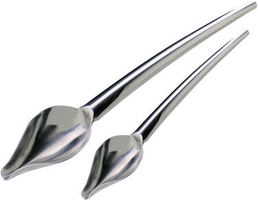 DECOSPOON CUILLÈRES PLUME INOX 19 ET 23 CM X2