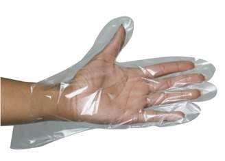 GANT POLYÉTHYLÈNE TRANSPARENT AMBIDEXTRE 18µ TAILLE UNIQUE SACHET X100