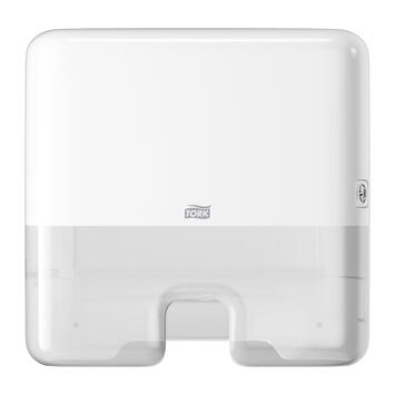 DISTRIBUTEUR D’ESSUIE-MAINS PLIÉS TORK XPRESS® MINI H2 BLANC