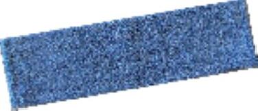 FRANGE DE LAVAGE MICROFIBRE 48CM VELCRO BLEU CHINE