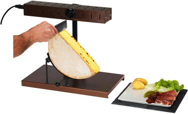 APPAREIL À RACLETTE DEMI MEULE DE FROMAGE