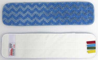 FRANGE DE LAVAGE MICRO-GLISS LIGHT VELCRO 47CM BLEU