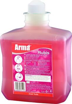SAVON MAINS & CORPS ARMA® RUBIS ROSE CARTOUCHE 1L X6