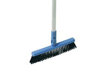 BALAI BROSSE 25CM DUSTPAN MANCHE ALUMINIUM ERGONOMIQUE