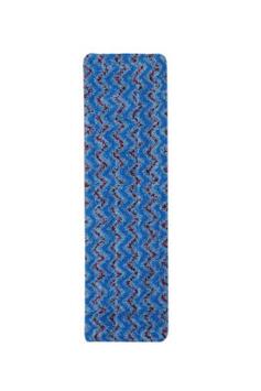 FRANGE DE LAVAGE MICROFIBRE EMR 80 VELCRO 50CM BLEU/ROUGE