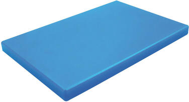 PLANCHE À DÉCOUPER EN PEHD 500 BLEUE 60 X 40 X 1.5 CM