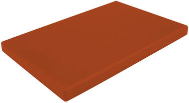 PLANCHE À DÉCOUPER EN PEHD 500 MARRON 60 X 40 X 1.5 CM