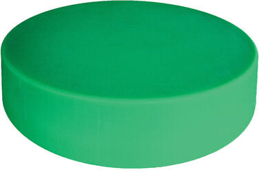 BILLOT ROND EN PEHD 500 DIAMÈTRE 45 CM HAUTEUR 14 CM VERT