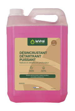 DESINCRUSTANT SOLS APRES TRAVAUX LE VRAI 5L