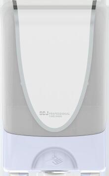 DISTRIBUTEUR À DÉTECTION OPTIQUE SC JOHNSON PROFESSIONAL® TOUCHFREE BLANC LISERE CHROME 1,2L
