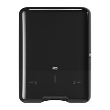 DISTRIBUTEUR D’ESSUIE-MAINS PLIÉS TORK® H3 NOIR