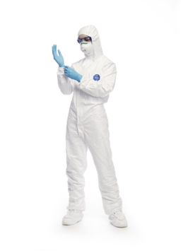 COMBINAISON BLANCHE TYVEK 500 LABO TAILLE M X25