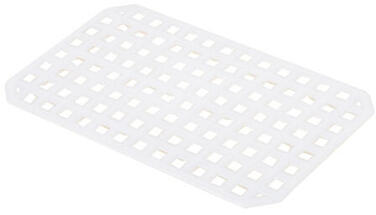 GRILLE D'ÉGOUTTAGE POUR BAC PLAT PEHD 35X23.5X7.3 CM