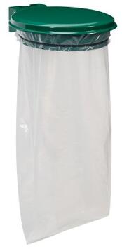 SUPPORT SAC COLLECMUR ESSENTIEL 110L AVEC COUVERCLE VERT MOUSSE
