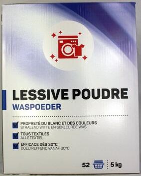 LESSIVE POUDRE TOUS TEXTILES SANS PHOSPHATE 5KG