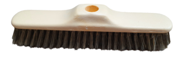 BALAI 28CM DOUILLE DROITE FIBRES SOIE GRISE